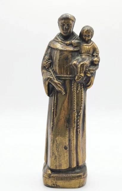 Statuette Madone Enfant Jésus – Bronze – 26 Cm – Palazzo INT