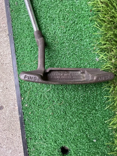 Putter Vintage Ping A-Blade 85029 – 35 Pouces, Main Droite, Fabriqué Aux USA