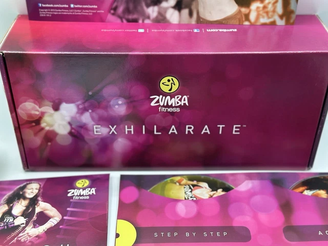 ZUMBA EXHILARATE BODY Shaping System DVD Set Fitness Workout Discs