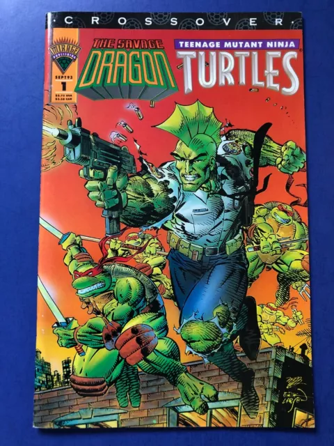 Savage Dragon/Teenage Mutant Ninja Turtles Crossover #1 (1993) NM- 