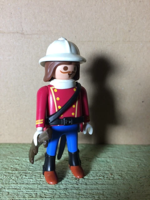 4 Hussards Playmobil Customisés Série N6 - Occasion, Figurines En Plastique - Parfait Pour Diorama