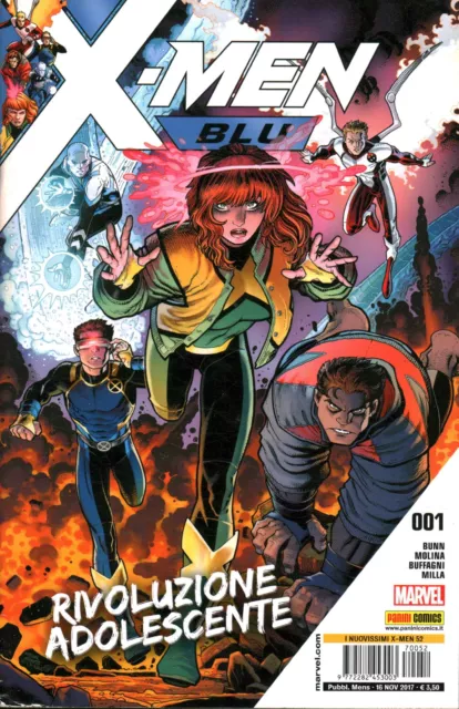 X-Men Blu. Sequenza completa (17 Volumi) - AA.VV. (Panini Comics) [2017-2019]