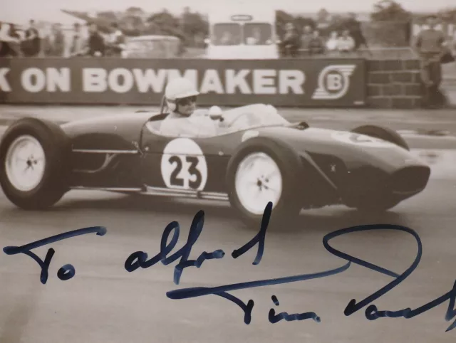 Tim Parnell - Orig Signed Photo: Deceased F1-Driver