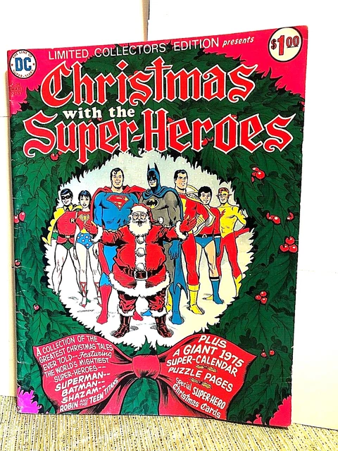 DC  Christmas with the Super-Heroes {Limited Collector Edition} 1975 comic
