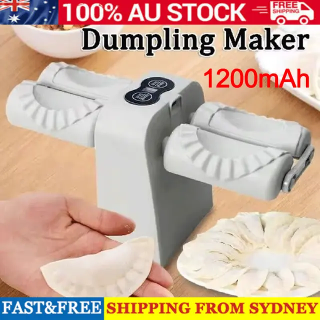 Automatic Electric Dumpling Maker Machine Household Pressing Maker Mould Tool AU