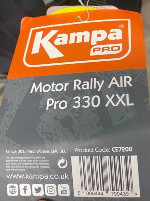 Kampa Motor Rally AIR Pro 330 XXL, Wohnmobilvorzelt NEU! Original verpackt!