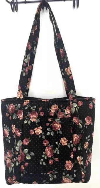 Euc Hug Me Tote Bag Projects Needlepoint Cross Stitch Embroidery Roses Floral