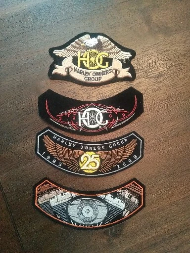 old harley davidson patches