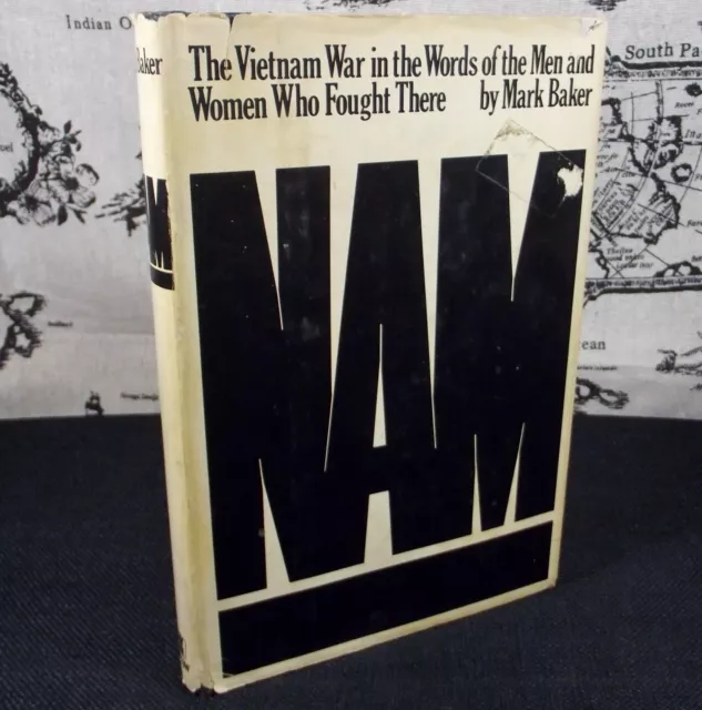 Nam: The Vietnam War in Words of Men & Women Who Fought There - Vtg 1981 Book