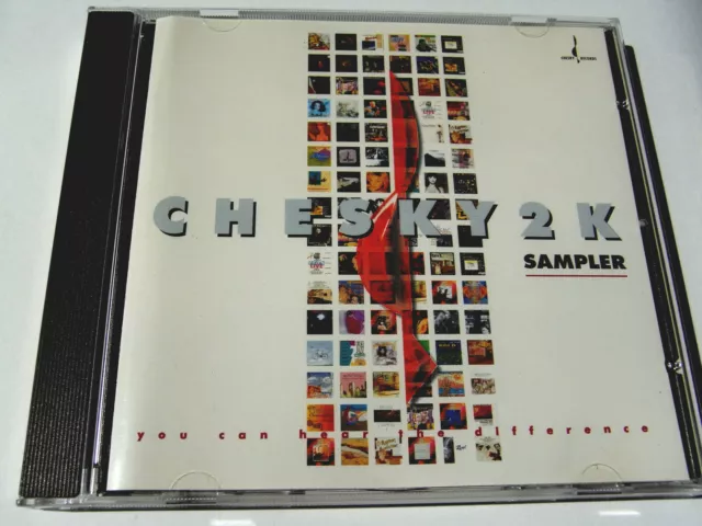 ✅ AUDIOPHILE REFERENZ CD AUSGABE  - Chesky 2k Sampler - Jazz - Songwriter - j1