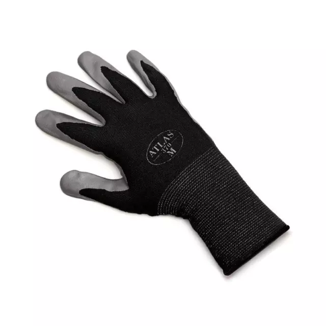 6 Pair Showa Atlas Assembly & Mechanics Glove Medium - Black
