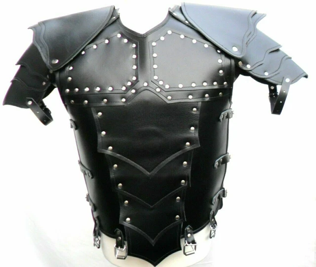 Armatura gladiatore romano da uomo in vera pelle