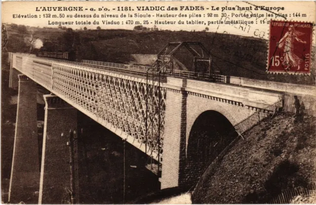CPA Viaduc des Fades Le plus haut d'Europe FRANCE (1289552)