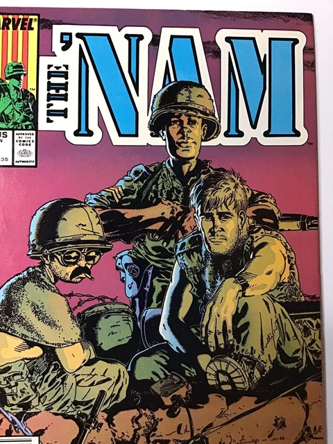 THE ‘NAM #11 (1987) Vietnam War; Marvel Comics; Newsstand Edition; VF 3