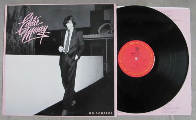 EDDIE MONEY "NO CONTROL" Near Mint 1982 LP.  "Think I'm In Love", "Shakin'"