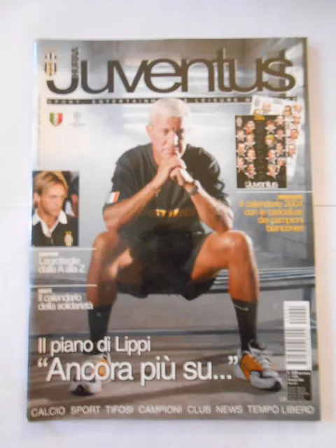 HURRA' JUVENTUS - n.1 gennaio 2004 + megaposter - caricature e calendario