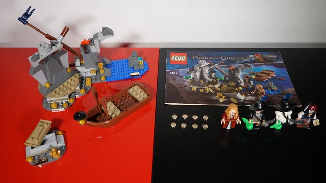 LEGO Pirates of the Caribbean 4181 - ISLA MORTA, 100% Complete with Notice, TBE