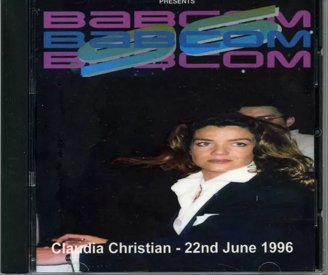 Babylon 5 Babcom '96 Convention CD Claudia Christian aka Ivaniva London 1996