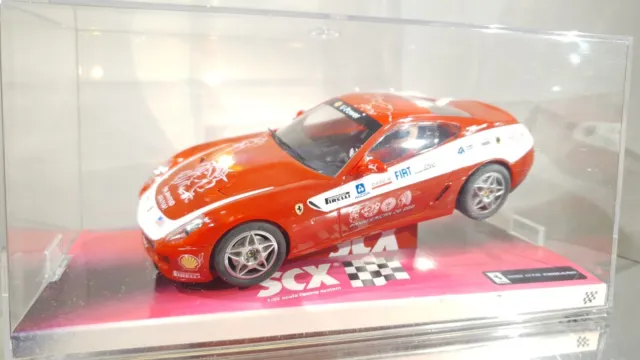 SCX 1:32 Slotcar 63820 Ferrari 599 GTB Fiorano Ungeöffnet Top Panamerican