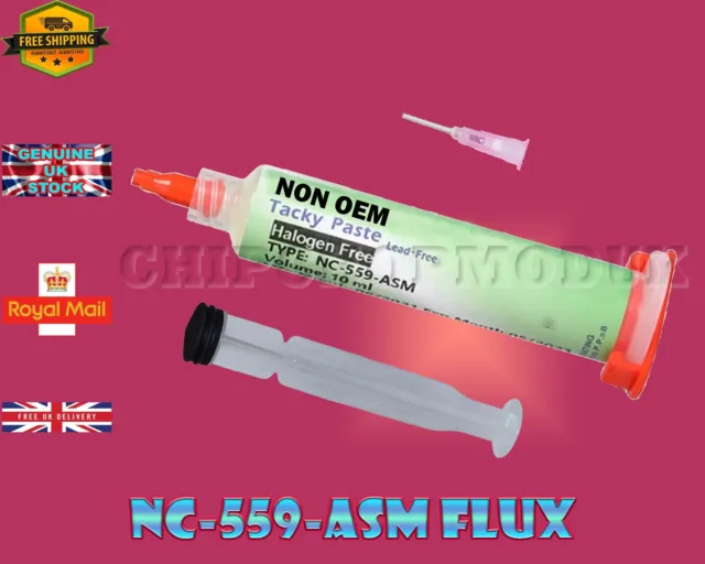 Nc 559 Asm Flux Paste Lead Free Low Residue Solder Flux No Clean Exp Dec 2025