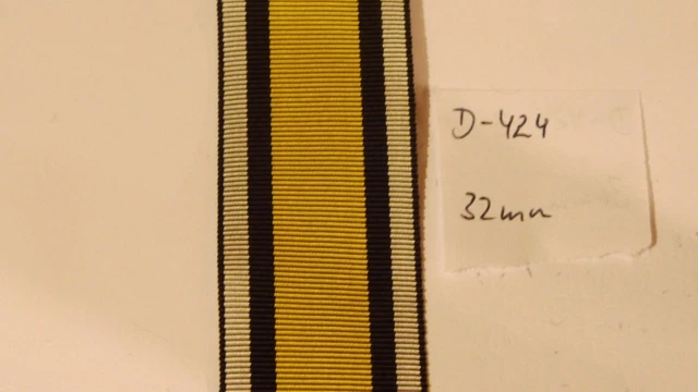 Ordensband Preußen 1813/1815 Teilnehmer 32mm 0,5meter D424- (m9,80)