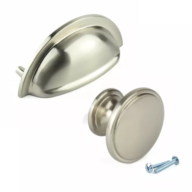 M4TEC Kitchen Cabinet Door Handles Cupboard Drawer Bedroom Furniture Knob Pull