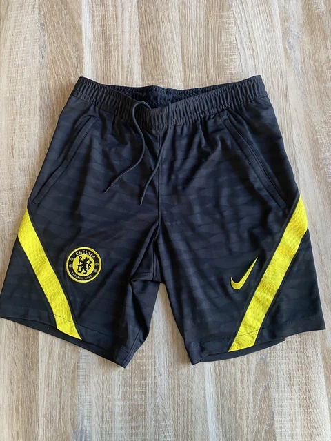 Short De Sport Lotto - Taille XS Junior - Polyester Satin Marine - Neuf étiqueté