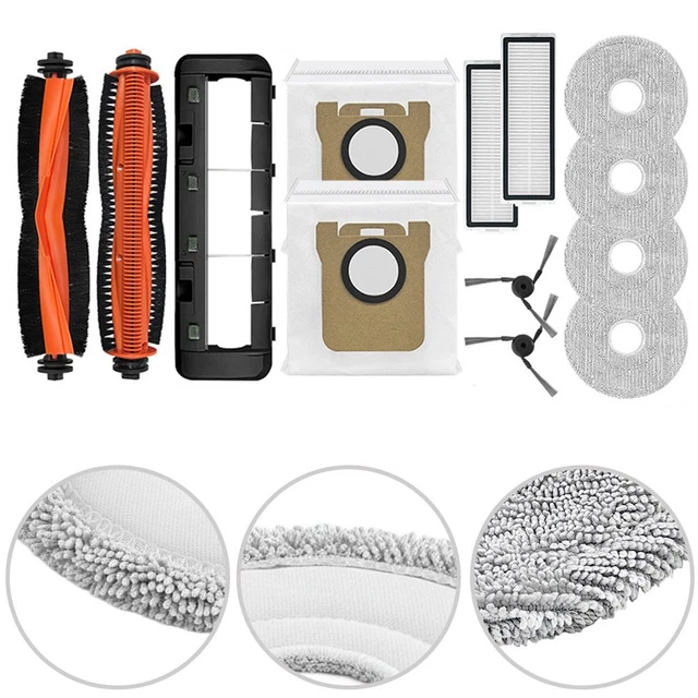 Kit Accessori Robot INF Panni Per Robot Aspirapolvere Xiaomi Roborock S5s6 Confezione Da 10 Grigi 95104127 Kit Accessori Robot INF Panni Per Robot Aspirapolvere Xiaomi Roborock S5s6 Confezione Da 10 Grigi 95104127