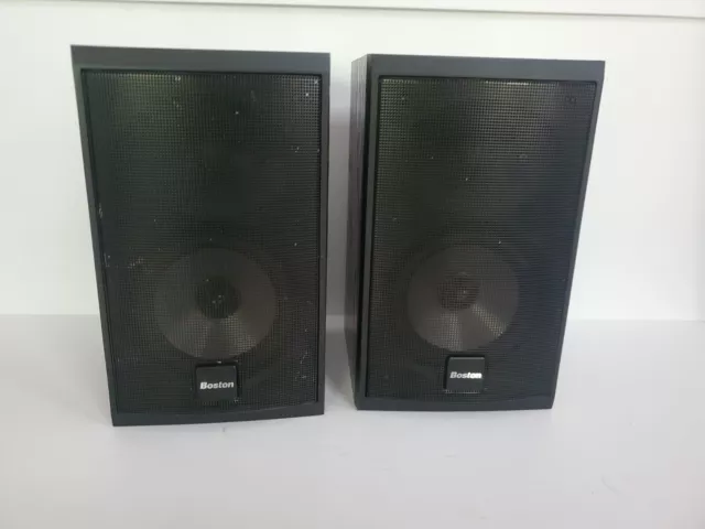 NICE BOSTON ACOUSTICS CR57 Speaker Pair Bookshelf 8 Ohm 2 Way