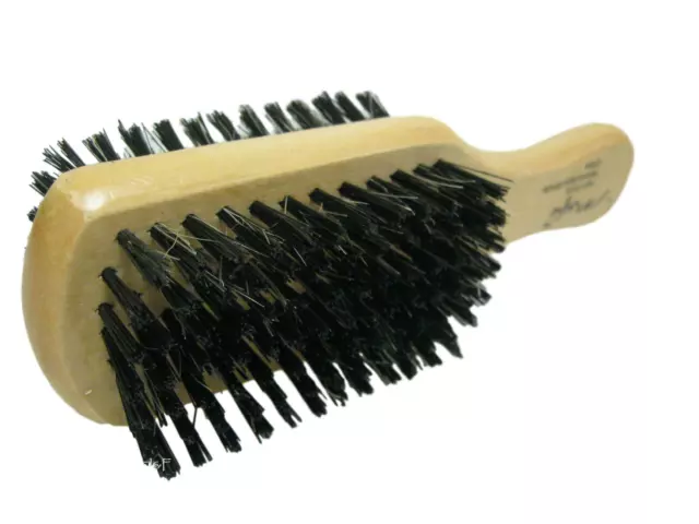 Double Sided Beard Hair Boar Bristle Club Brush Soft And Hard Bristles