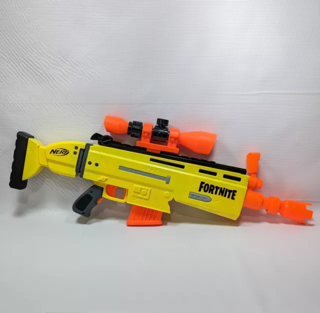 Open Box Nerf Fortnite Heavy SR Blaster Sniper Rifle Guns Boys Toy Foam  Dart Gun 195166120836