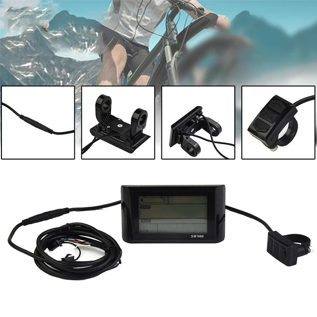 PANNELLO DI CONTROLLO Ebike SW900 con display LCD colorato funzionalità