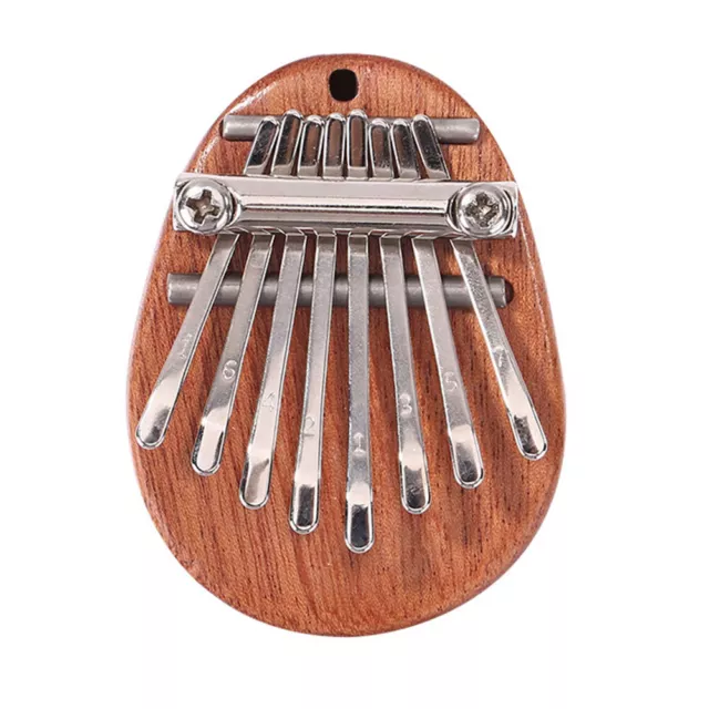 8 Key Mini Kalimba Wooden Pocket Kalimba Music Instrument Gifts for Music Lovers