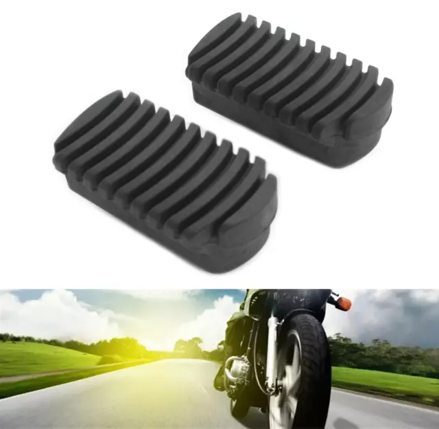 Front Rider Foot Peg Pad Pedal Footrest Cover For BMW F800GS F650GS 14-17 Rubber