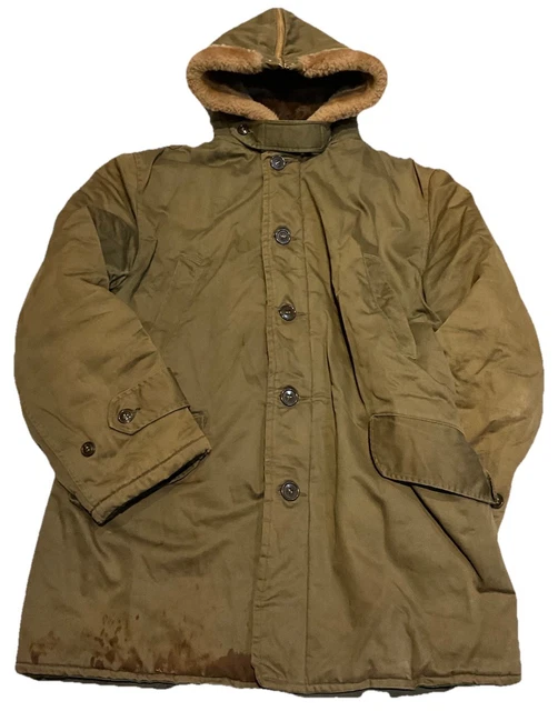 ORIGINAL WWII USAAF B9 Type Flying Jacket Parka Pilot £250.53 - PicClick UK