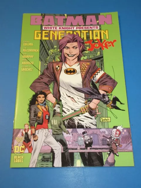 Batman Beyond the White Knight Generation Joker #1 Murphy Variant NM Gem Wow