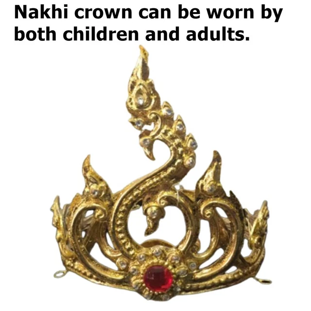 MONGKUT NAKEE JEWELRY Thai Dance Traditional Show Costume Hand Craft