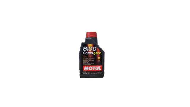 Motul 8100 X-cess gen2 5W-40 1x1  Liter MB 229.5, PSA 2296, RN700,VW 502 00