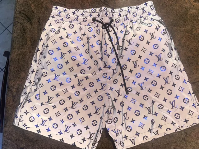 LOUIS VUITTON MENS shorts medium Reflective $170.50 - PicClick