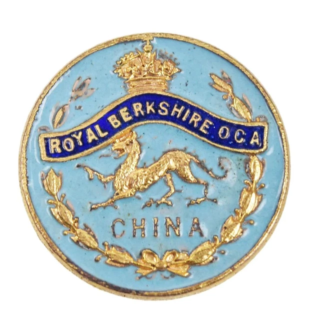 World War Two Royal Berkshire Regiment Old Comrades Association Enamel Badge