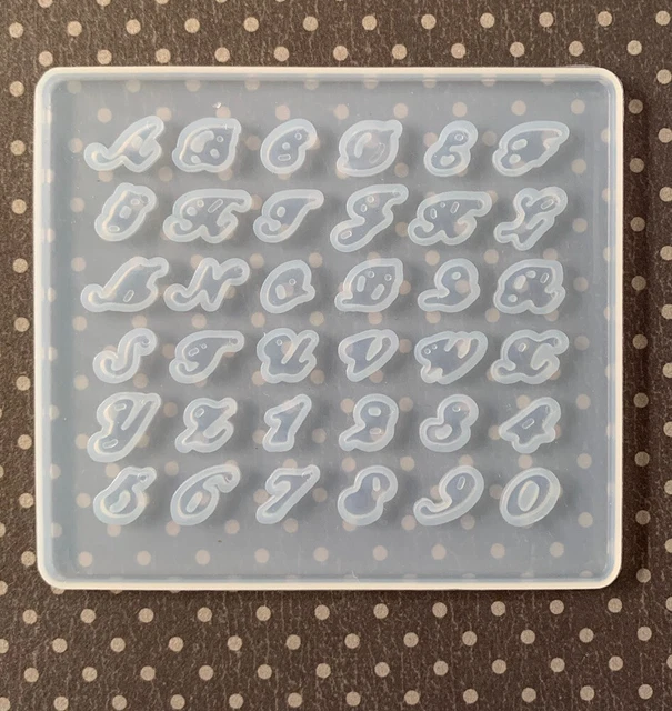 Moldes De Silicona Para Tartas – Letras Y Números, Aptos Para Horno, Microondas Y Freezer, Ideales Para Repostería Creativa
