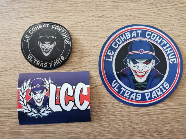 STICKERS PSG AUTOCOLLANT Ultra Kop Off Boulogne - Fiers De Nos Couleurs