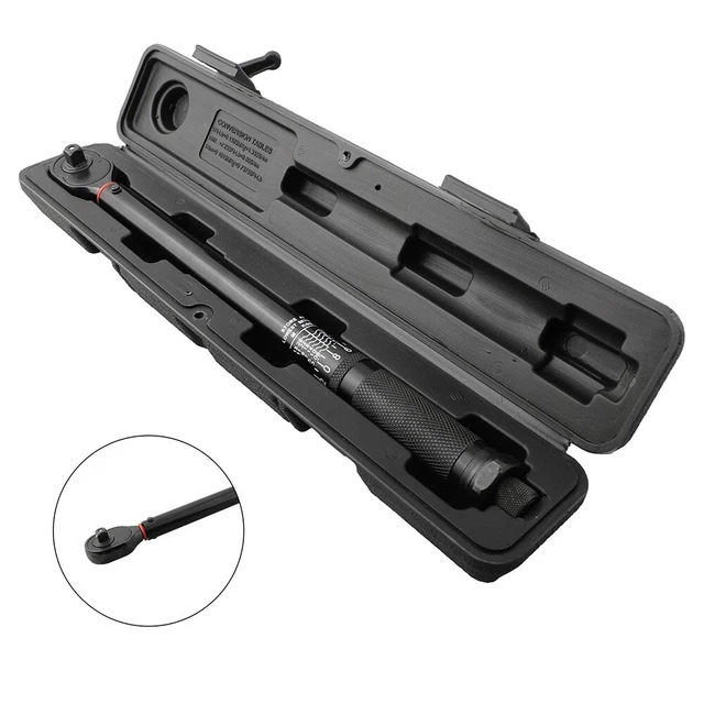 QUICK RELEASE 3/8INCH Drive Adjustable Click Torque Wrenches 19-110Nm ...