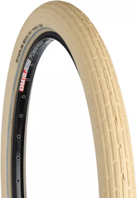 Schwalbe Fat Frank K-Guard 26 x 2.35 Wire Bead Twin Skin Creme Reflex