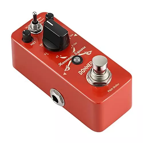 Donner Octave Guitar Pedal, Harmonic Square Digital Octave Pedal Pitch Shifter 7