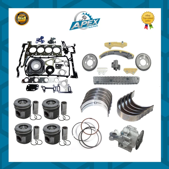 FORD TRANSIT 2.2 Tdci Diesel Engine Srfa Timing Chain Kit & Engine