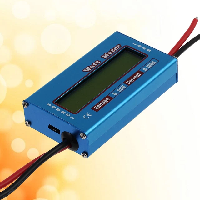 NEU 100A 60V DC RC Helicopter Airplane Battery Power Analyzer Watt Meter