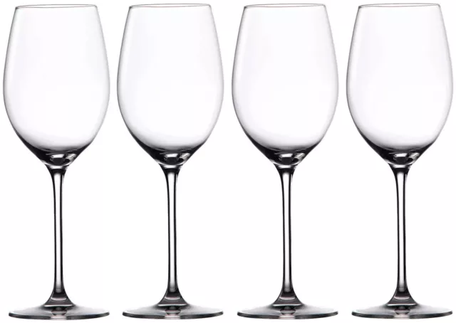 MARQUIS BY WATERFORD CRYSTAL 'MOMENTS' 4 WHITE WINE GLASSES 380ml (BOXED) - NEW