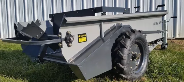 Trac Vac 29CF Compact Manure Spreader Ground Driven Horse Goat Mini Self