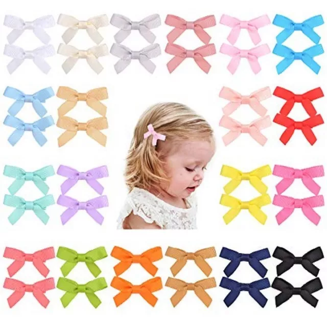 40 x 2.7 inch Baby Girls kids Grosgrain Ribbon Hair Bows School